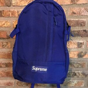 Supreme Royal Blue Backpack for Men